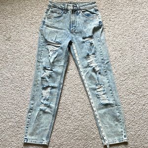 Mom jeans, size 2